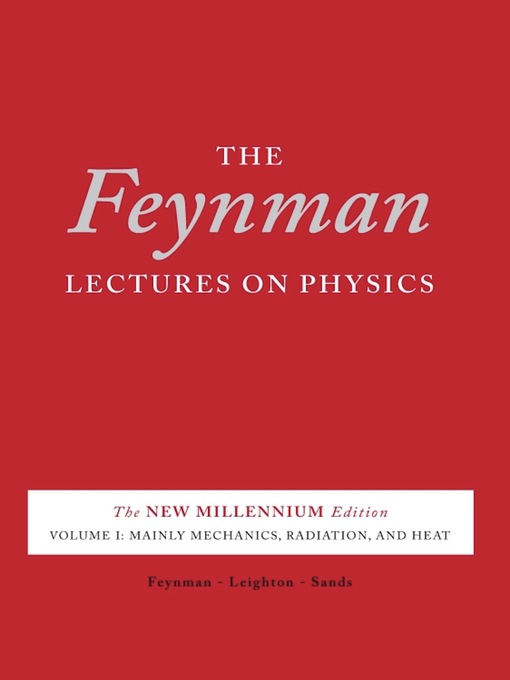 Cover image for The Feynman Lectures on Physics
